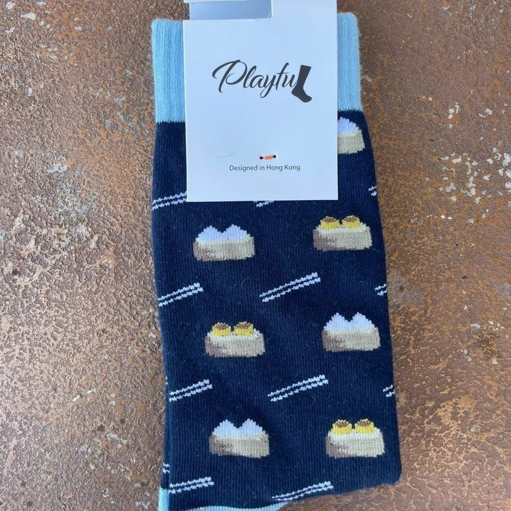 NWT Men’s graphic printed sock bundle sz 8-12